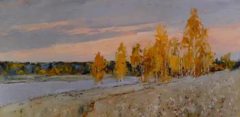 On the lake (Yellow Sunset). Averchenkov Oleg