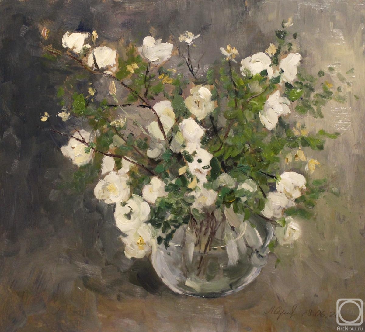 Serebrennikova Larisa. Bouquet of roses