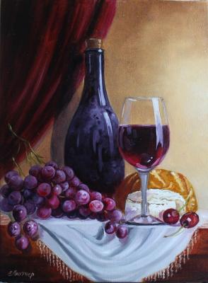 Still Life in the style of Bordeaux. Lutcher Elena