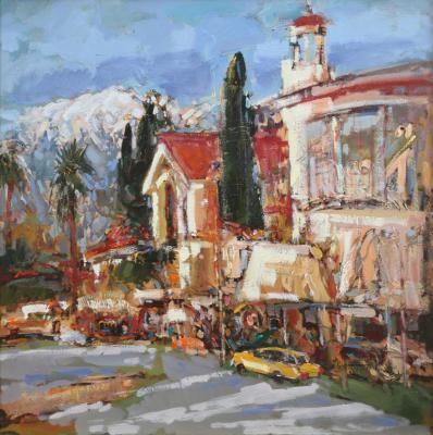 The airport of Sochi. Otroshko Aleksandr