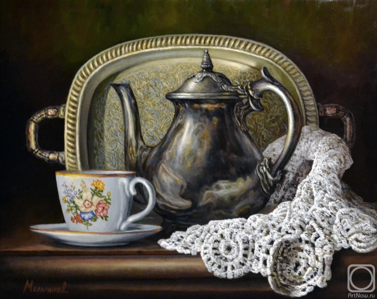 Melnikov Alexander. Tea still life
