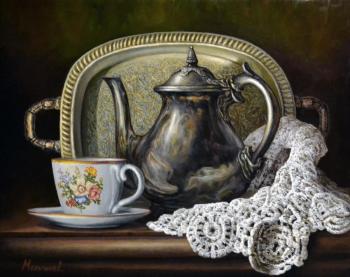 Tea still life. Melnikov Alexander