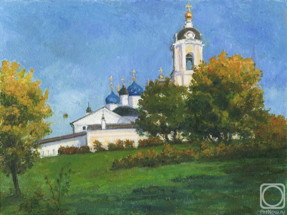 Shumakova Elena. Vysotsky monastery in Serpukhov (etude)