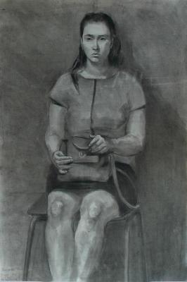 Olya (Educational Drawing). Homutova Alisa