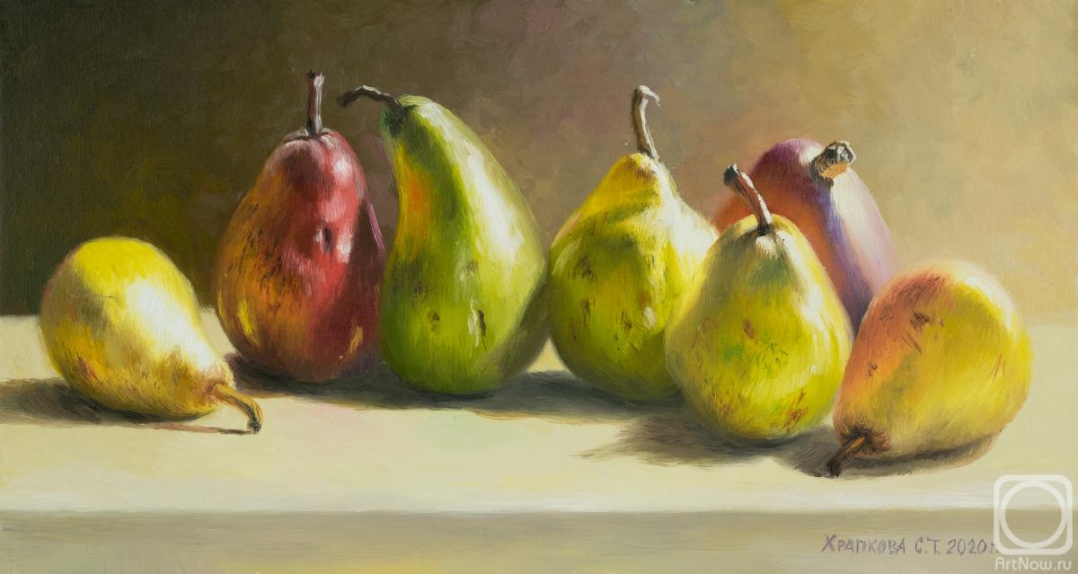 Khrapkova Svetlana. Pears