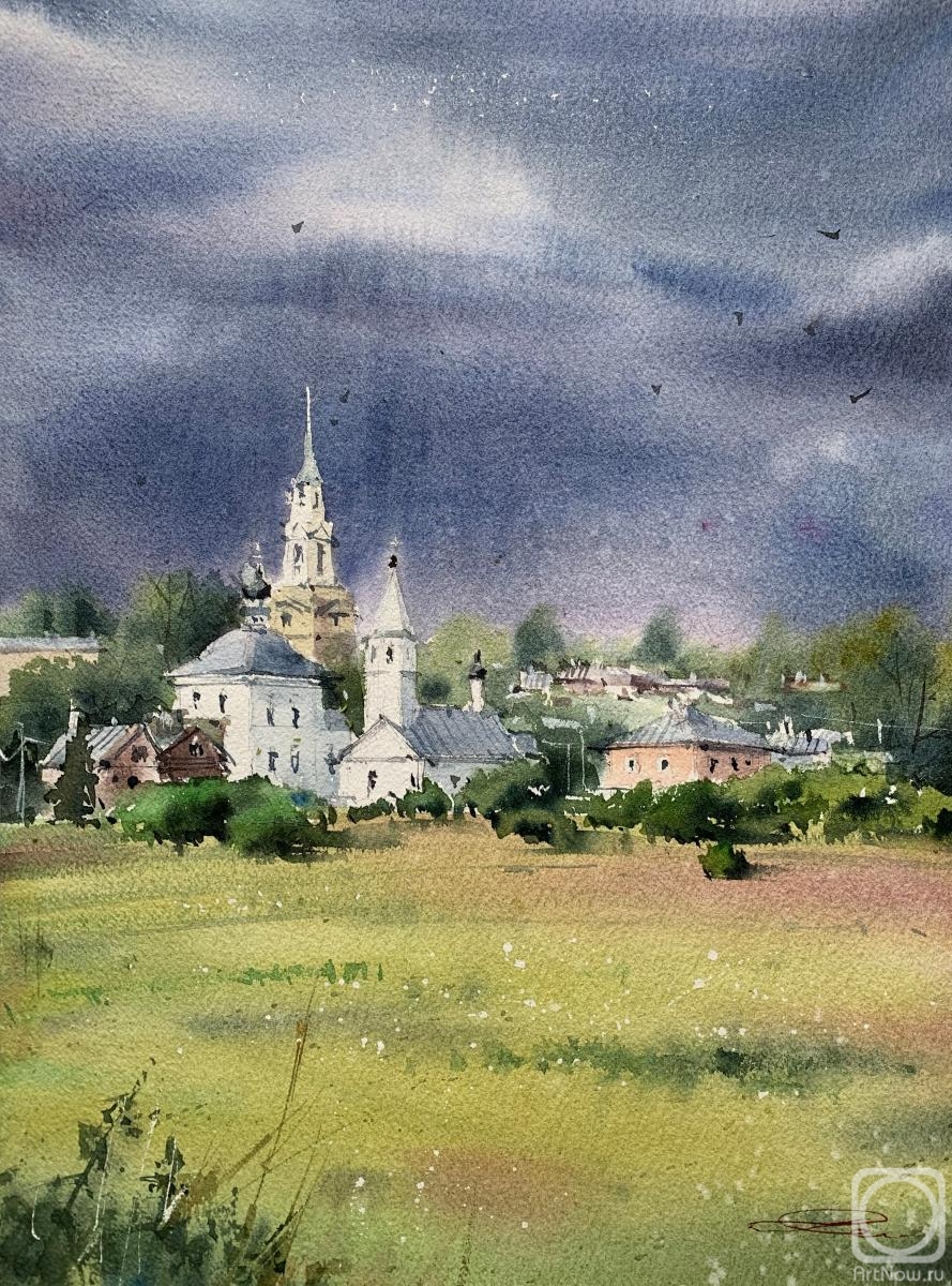 Gomzina Galina. Before a thunderstorm (Suzdal)