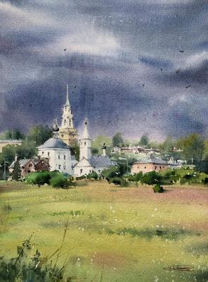 Before a thunderstorm (Suzdal). Gomzina Galina