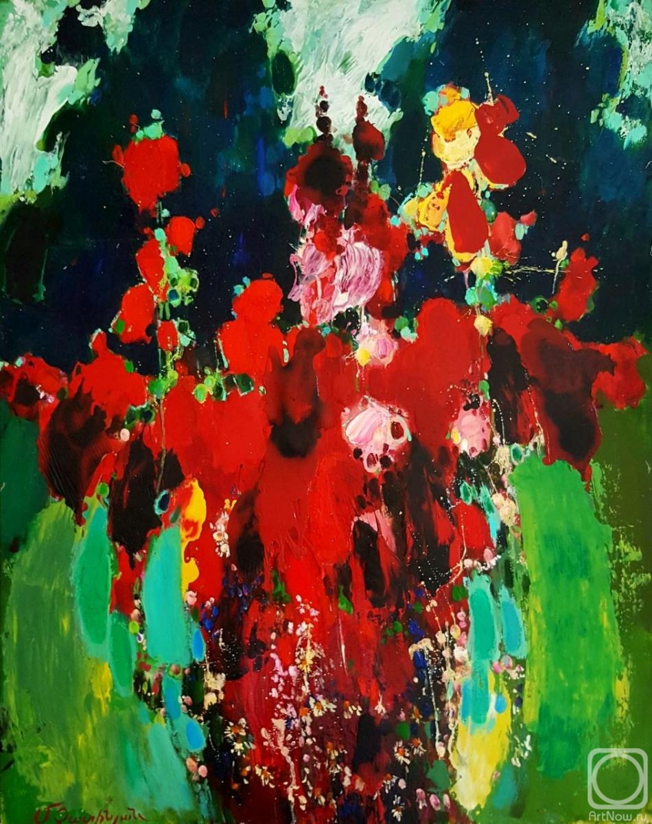 Chatinyan Mger. Red bouquet