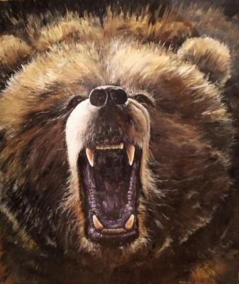 Bear's mouth. Miftahutdinov Nail