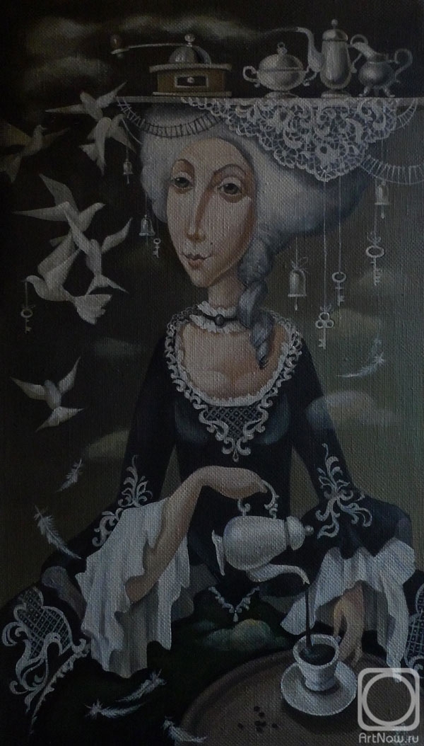 Panina Kira. From the "Coffee lady" series