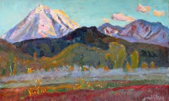 Evening in the Nalychevo valley. Zhukova Juliya