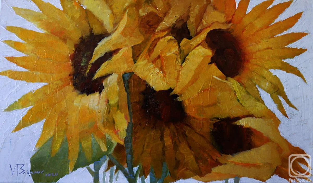 Budanov Valeriy. Bouquet of sunflowers
