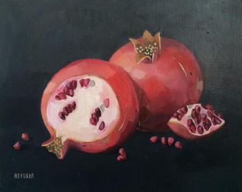 Pomegranates. December. Berestova Ksenia