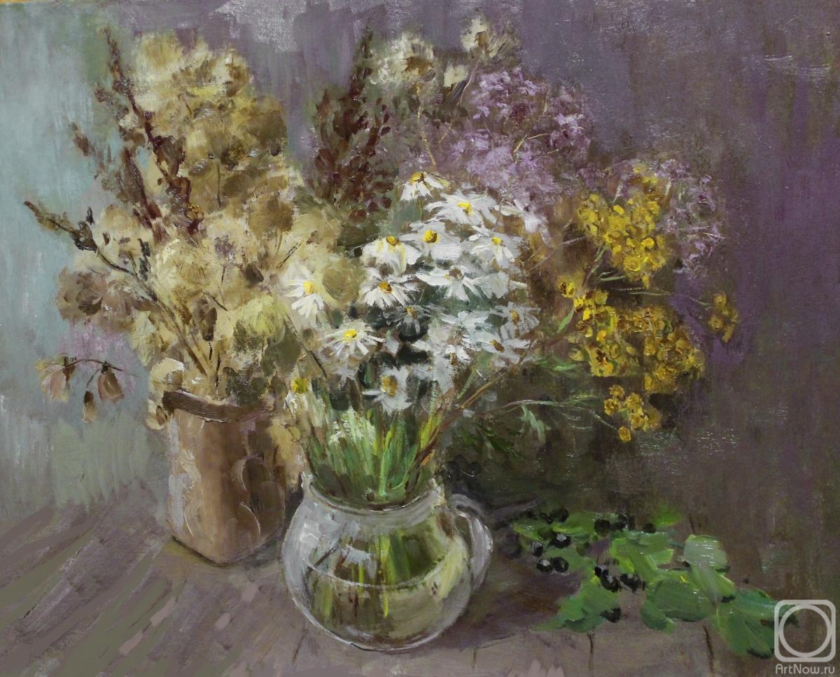 Serebrennikova Larisa. August bouquets