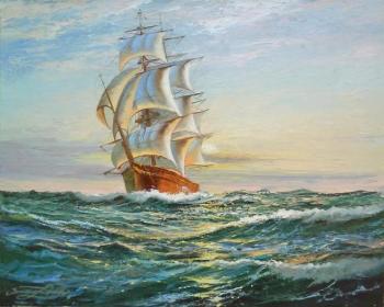 Sailling vessel. Yurov Viktor