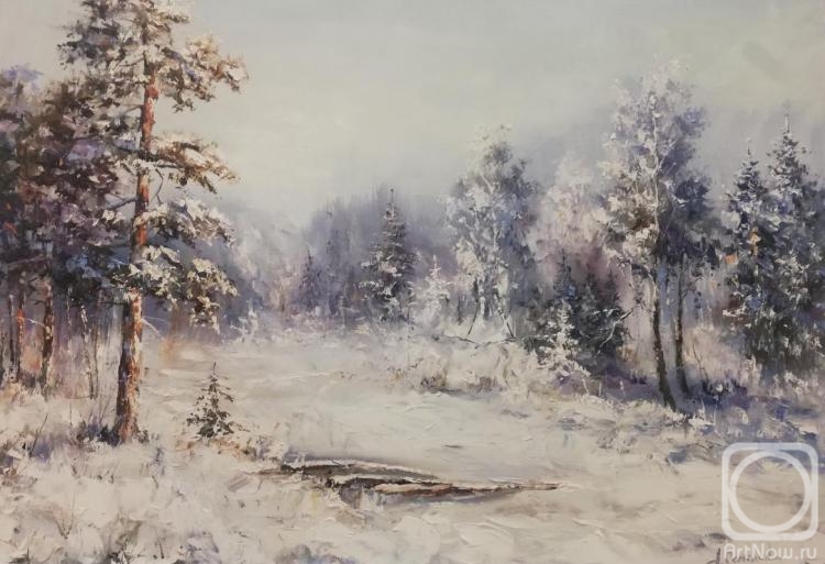 Semyonov Aleksandr. Winter forest