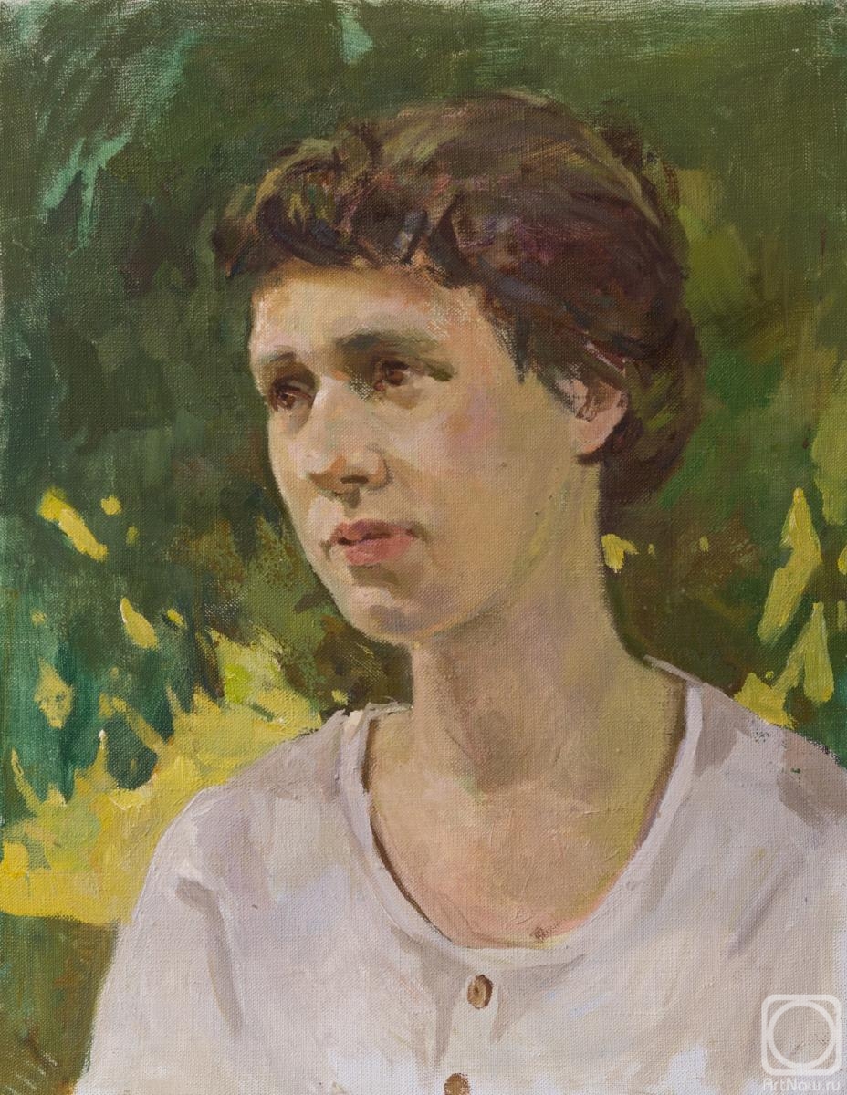 korchagina ekaterina. Portrait of a girl