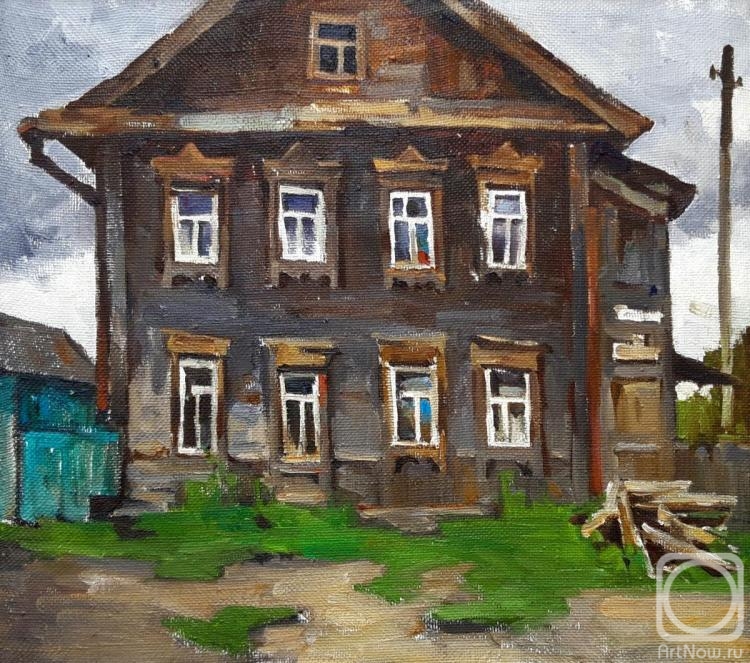 korchagina ekaterina. Old house. Kostroma