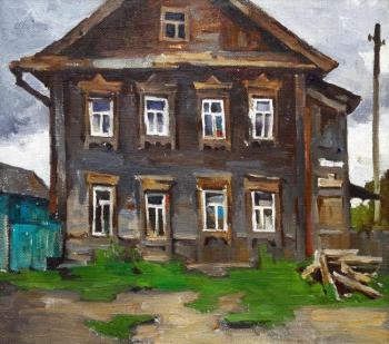 korchagina ekaterina konstantinovna. Old house. Kostroma