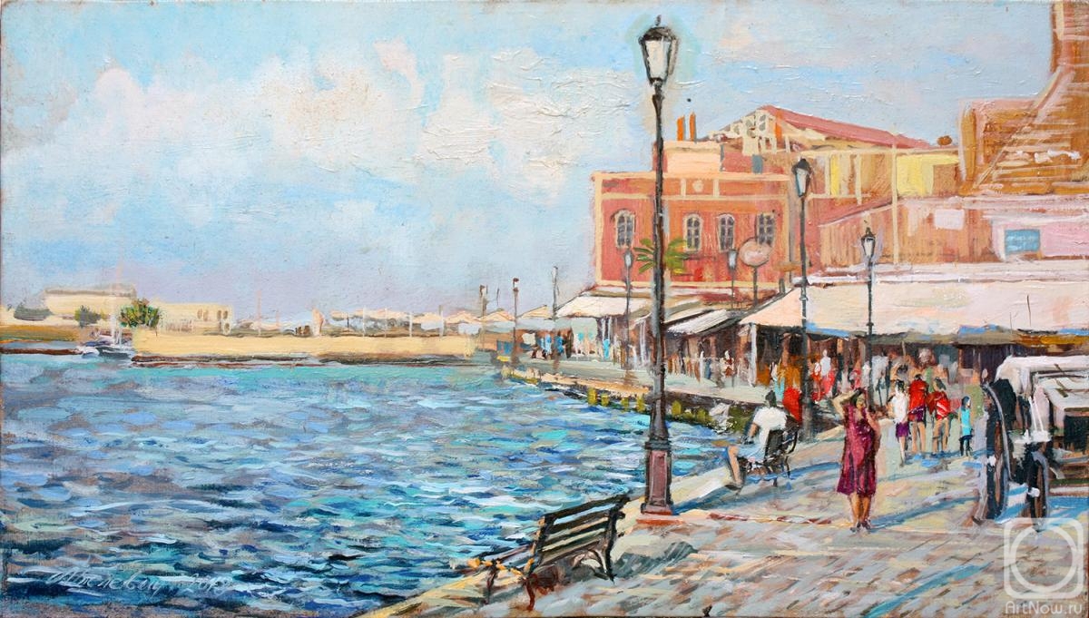 Belevich Andrei. A Day in Chania