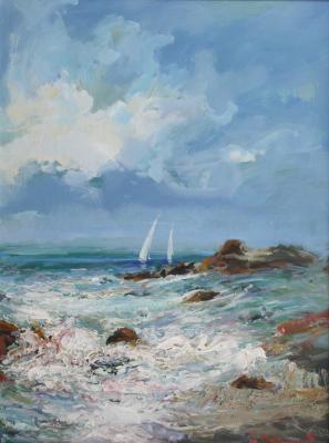 Sailboats. Otroshko Aleksandr