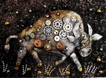 The mechanical bull. Lutsenko Olga