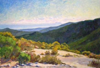 Painting Spain. Near Gibraltar. Homyakov Aleksey