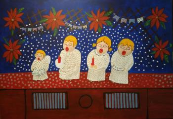 Christmas quartet. Potapova Elena