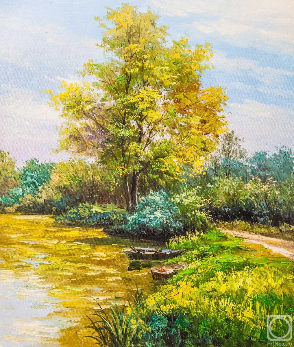 Sharabarin Andrey. On a Clear Day by the River