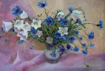 Bluebells and cornflowers. Zlobina Marina