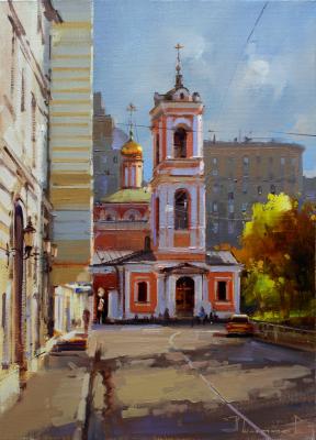On the Assumption Throw. Eliseevsky lane. Church of the Ascension of the Word. Shalaev Alexey