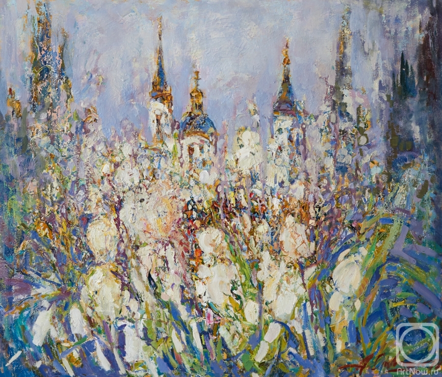 Otroshko Aleksandr. White irises