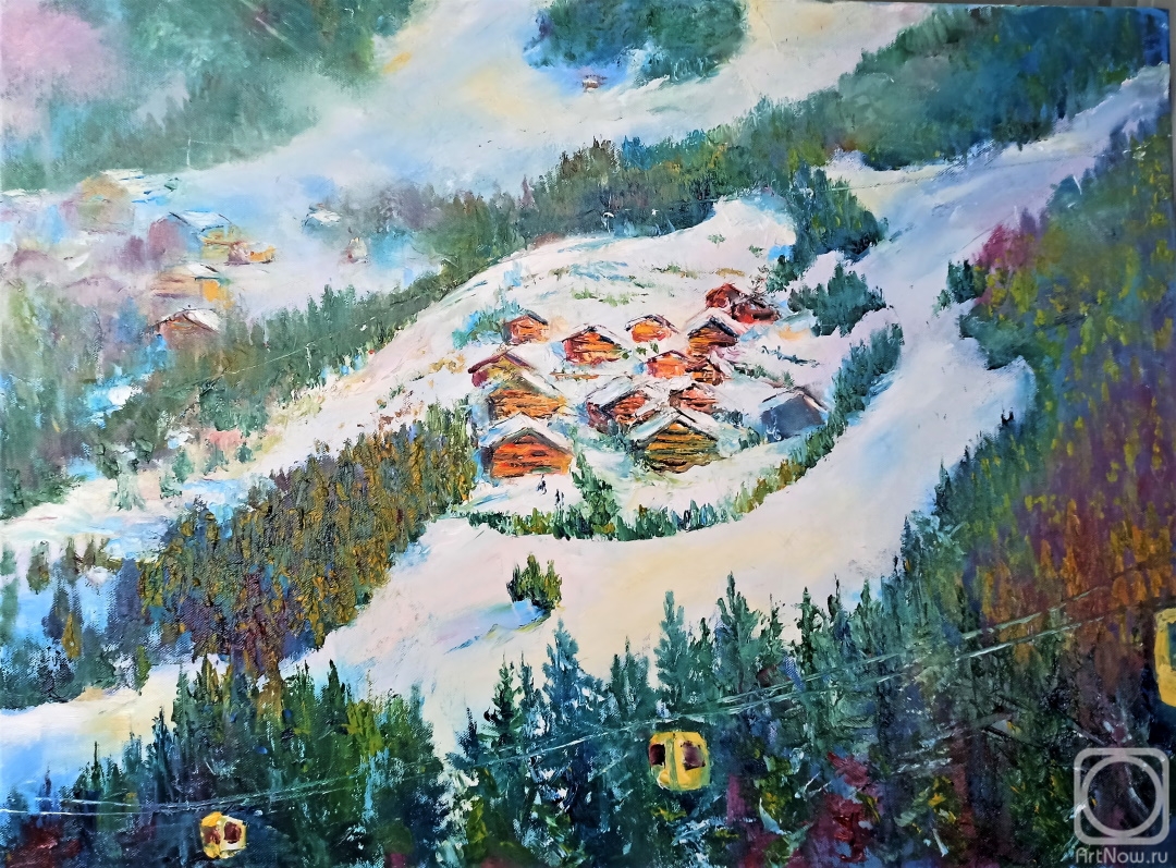 Murtazin Ilgiz. Ski landscape