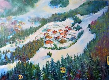 Ski landscape (Ski Slope). Murtazin Ilgiz