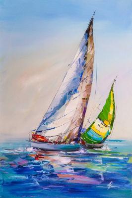 Yachting. Under full sails N3. Rodries Jose