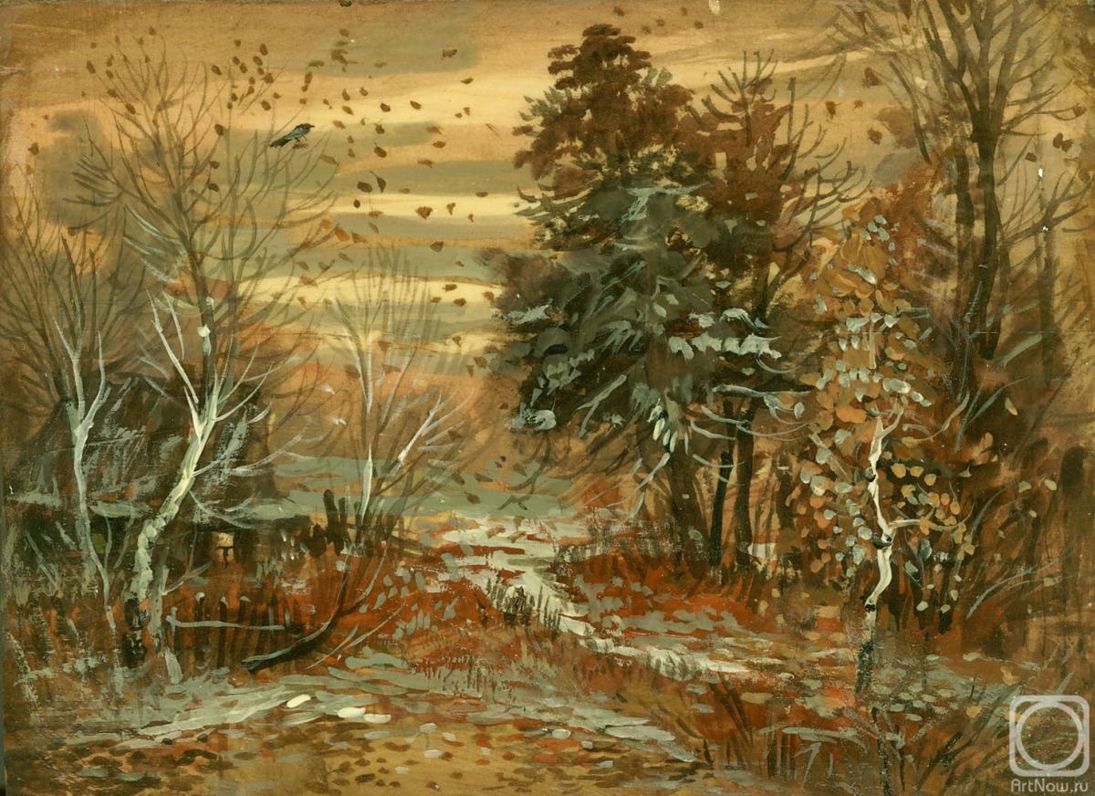 Mitsnik Aleksandr. The beginning of winter