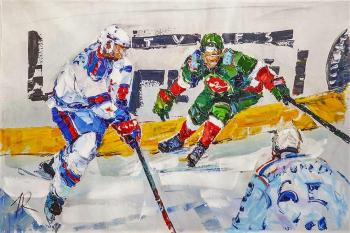 Hockey players (A Gift To A Hockey Player). Rodries Jose