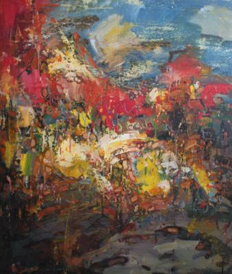 Картина «Осень. Абстракция»