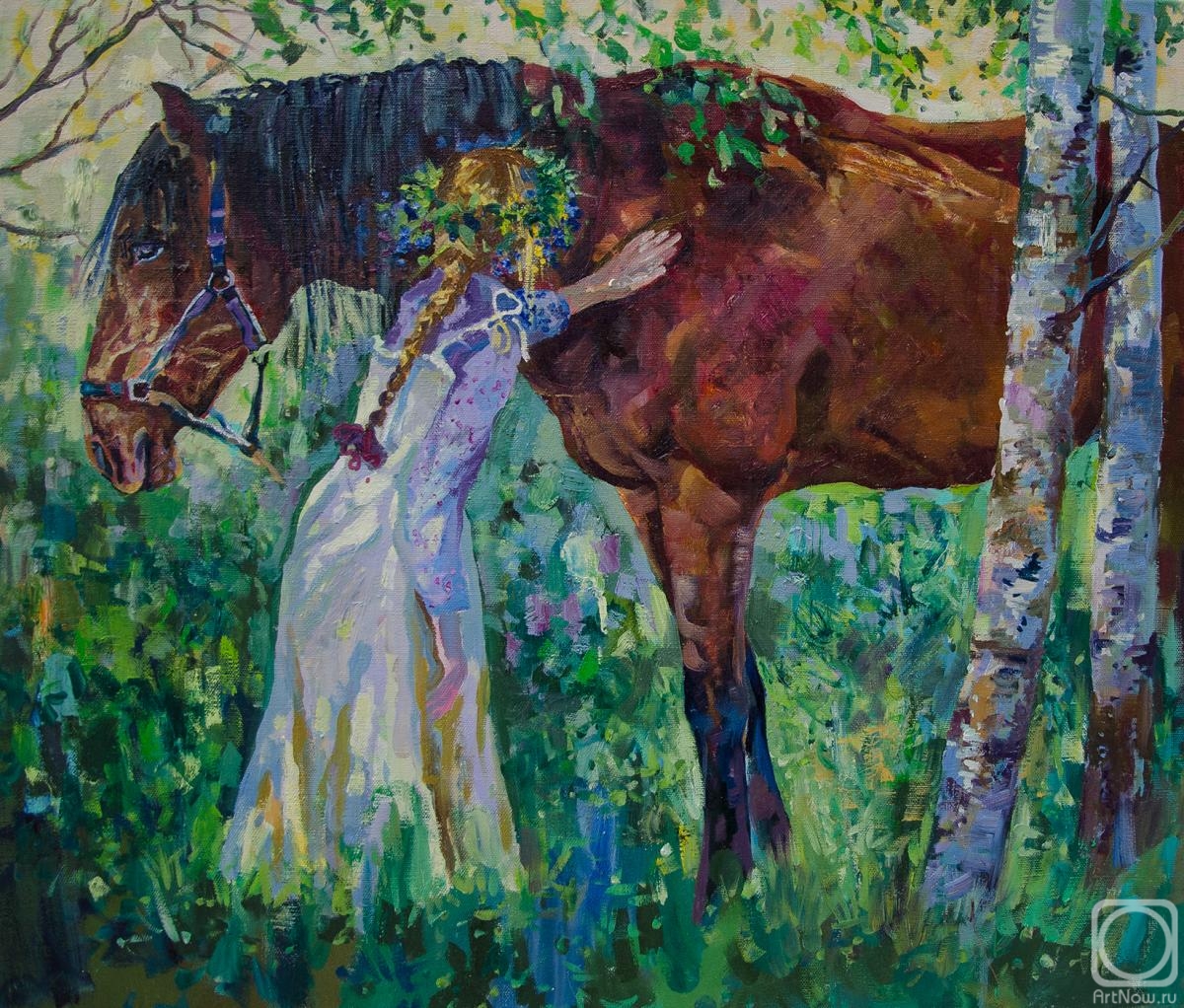 Takhtamyshev Sergey. Horse Rodeo and Zlata