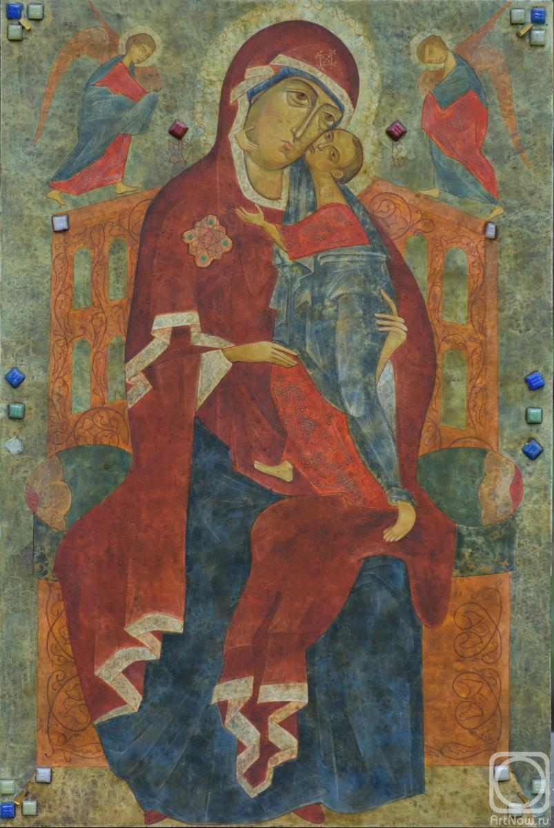 Pashutina Anastasiya. Author's interpretation Of the icon of the mother of God of Tolga
