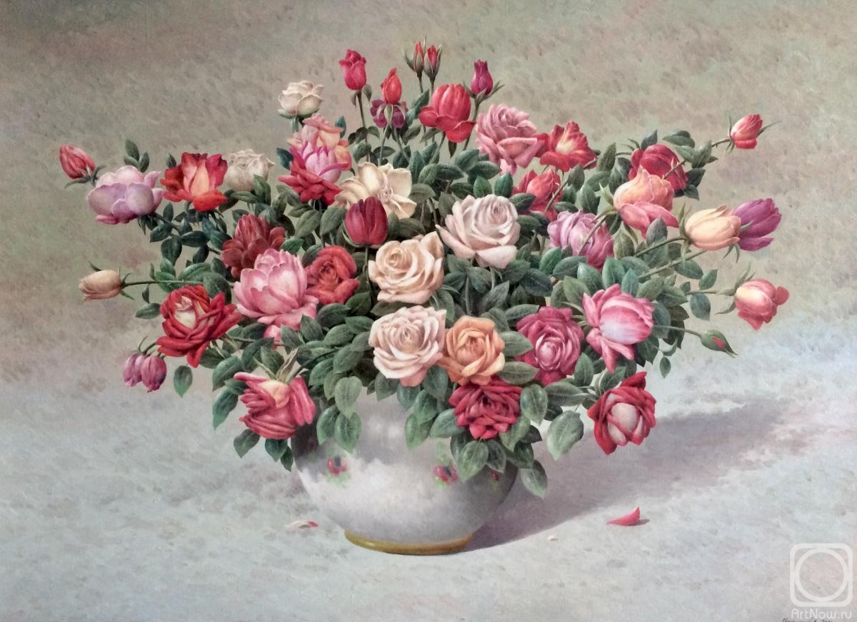 Gribennikov Vasily. Roses