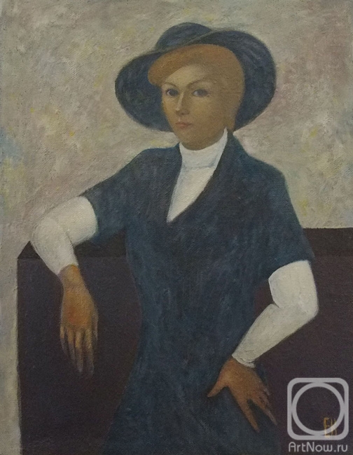 Karpov Evgeniy. Portrait of Dmitrieva 220