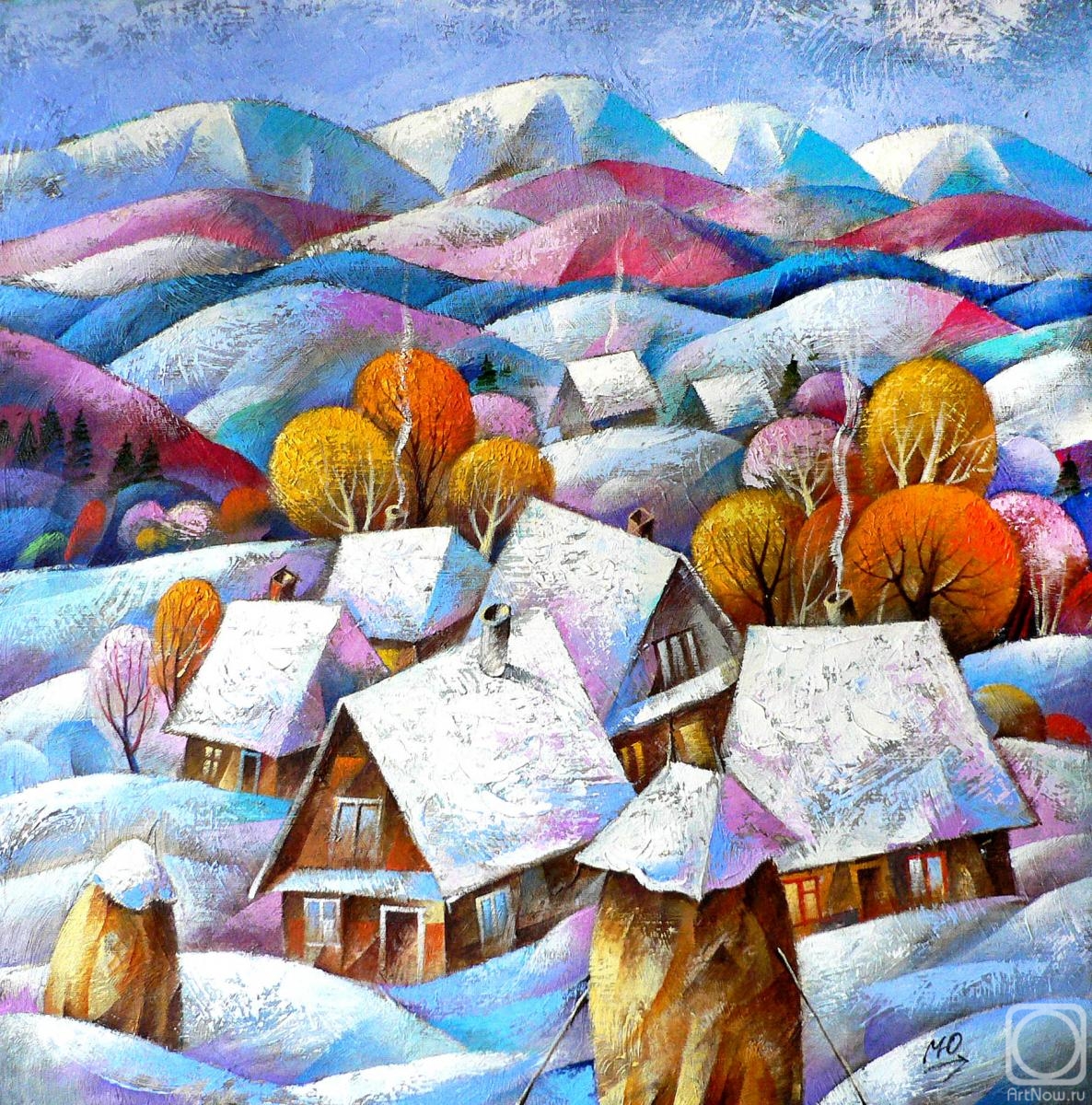 Matsik Yury. Winter. Carpathians