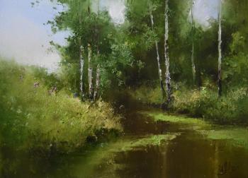At the end of July (Otter). Medvedev Igor