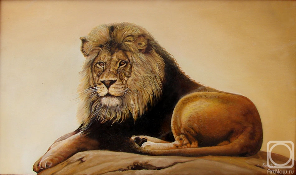 Kabatova Nadya. Lion