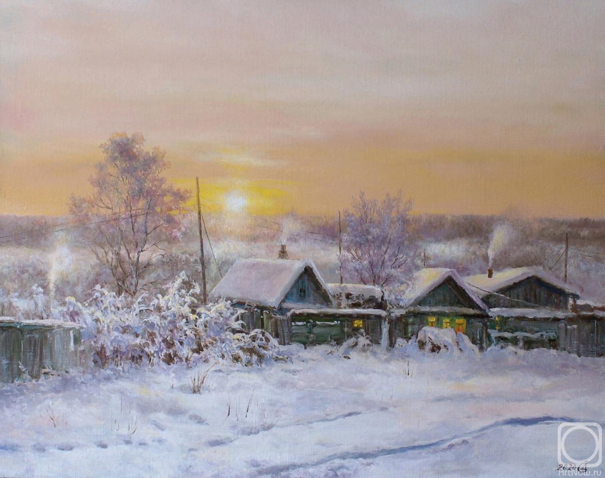 Dorofeev Sergey. Frosty dawn