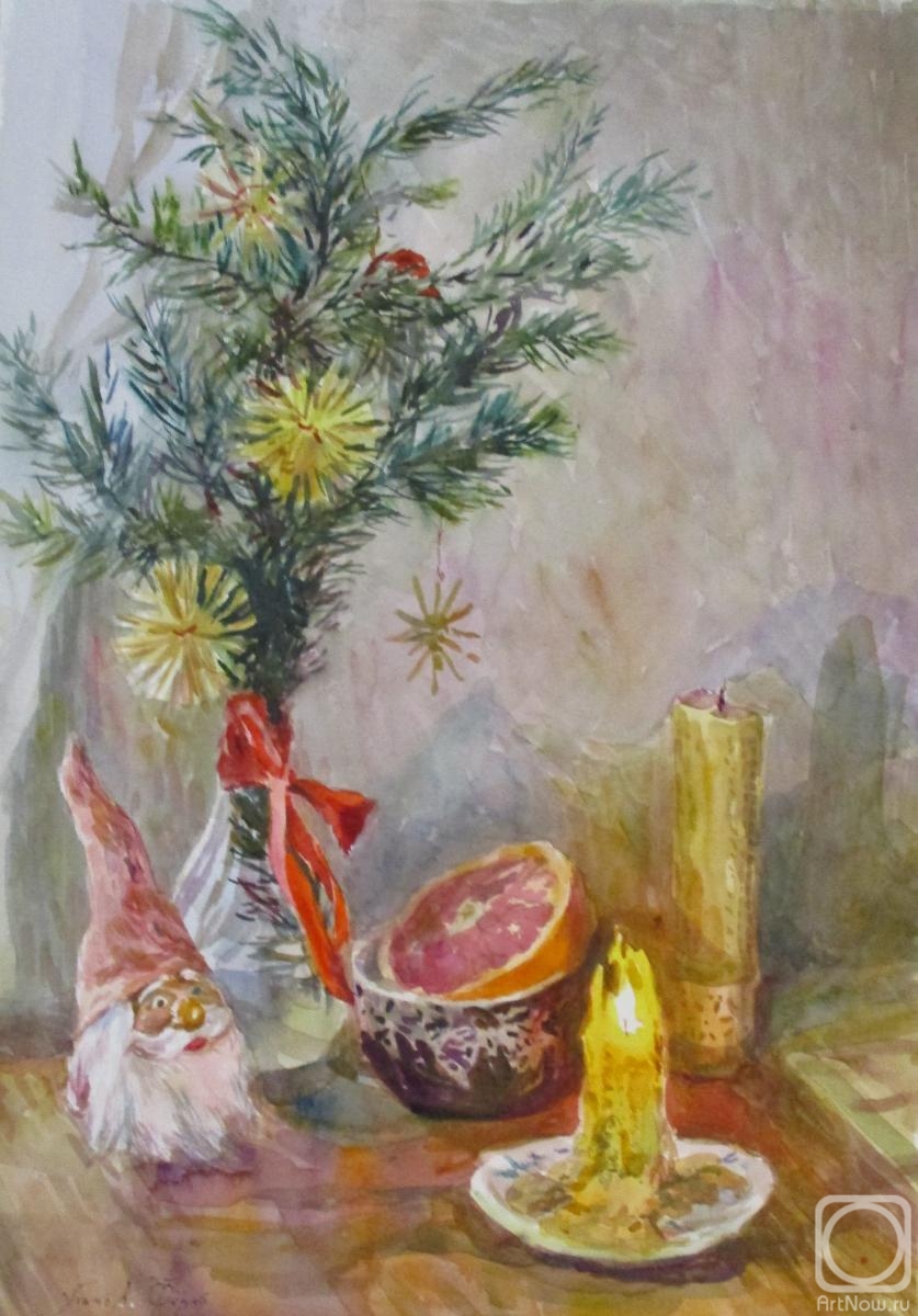 Usachev Fedor. Magic of the Christmas candle and the dwarf