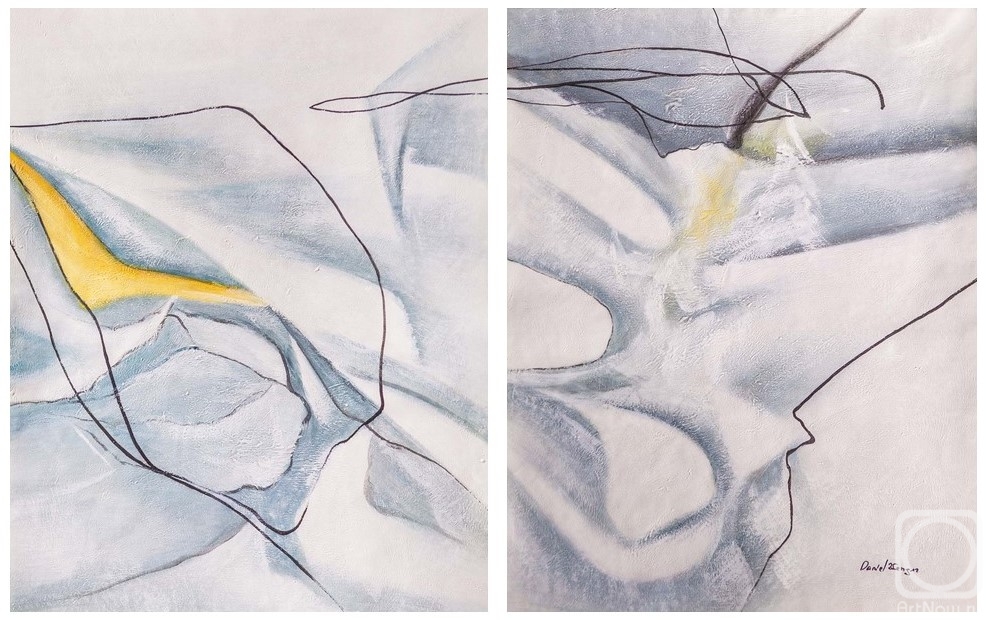 Wenger Daniel. Creation of the World. Diptych