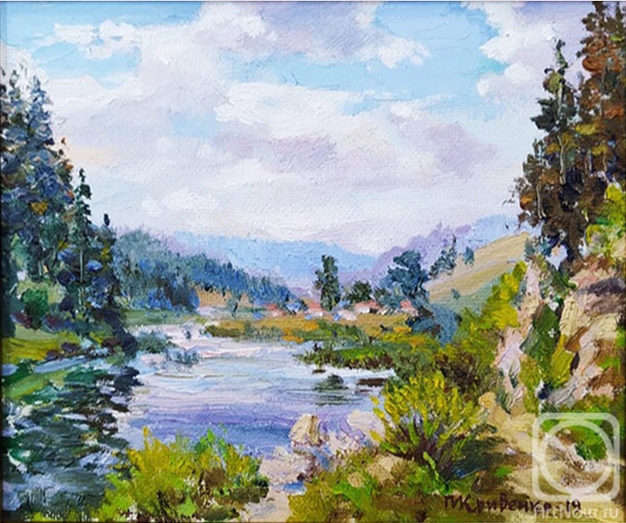 Krivenko Peter. Chusovaya river banks