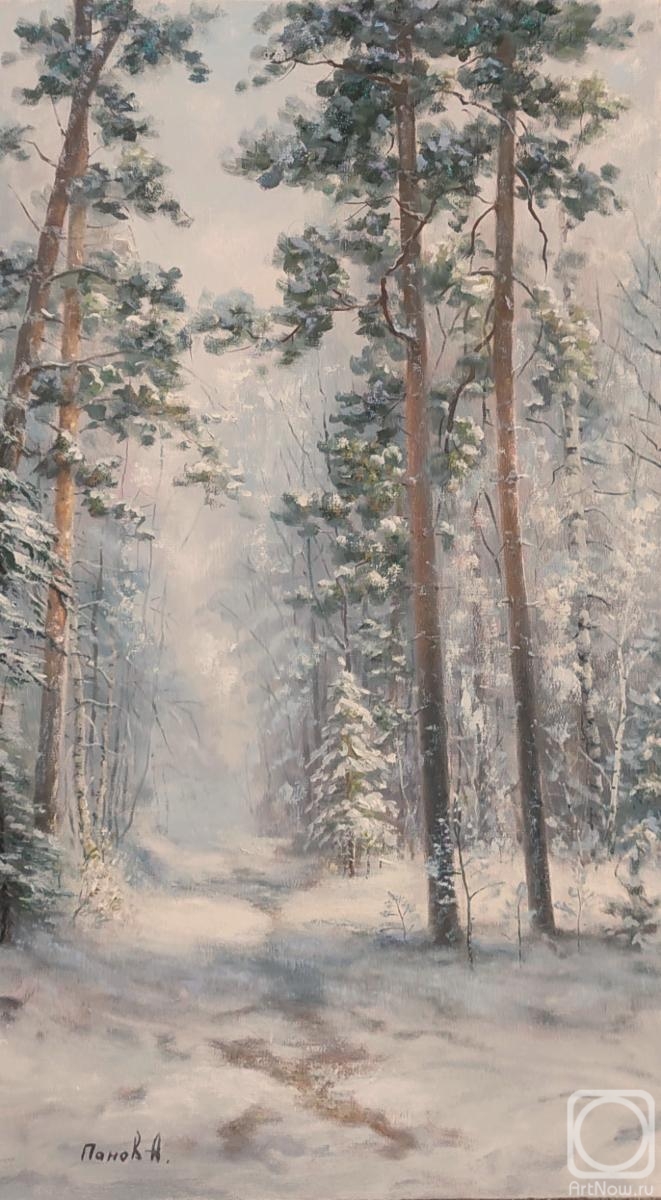 Panov Aleksandr. It's snowing in the woods